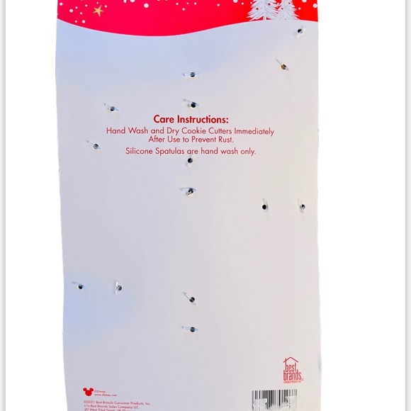 NWT Disney Mickey Mouse spatula and cookie cutter set - Picture 2 of 3